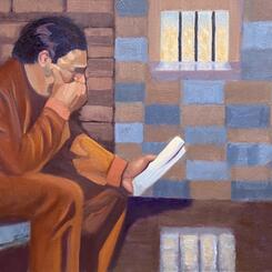 Modern Art meets Cubism - A letter to a Prisoner - Bates