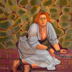 Modern Art meets Cubism - Chained Ginger