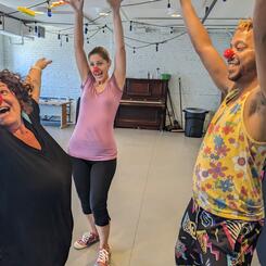 Ensemble Clown Workshop:  Masks Channel Energy! workshop series
