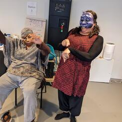 Playing a traditional form with reimagined stock characters