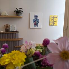 Jinji Chocolate, Baltimore Art