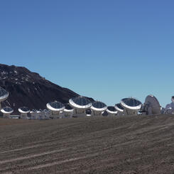 ALMA (Atacama Large Millimeter Array) in Chile's Atacama Desert