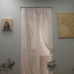 Safe room from  Color of Violence  Series, Mixed Media installation