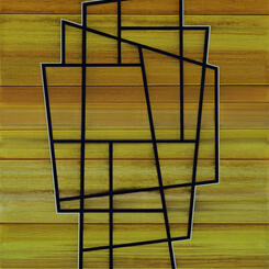 Effigice.07, 16 x 12, gouache on panel