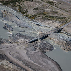 Kangerlussuaq Bridge from Above (2022)