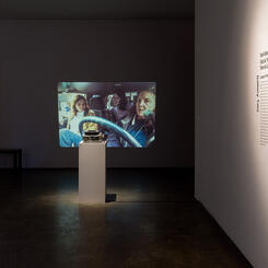 Carousel No. 1 (Desire Is Structured Like A Montage) - Installation at Smack Mellon, Brooklyn, NY