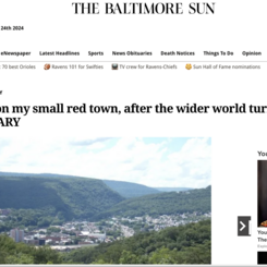Baltimore Sun, My Small Red Town