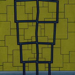 Effigice.09, 16 x 12, gouache on panel