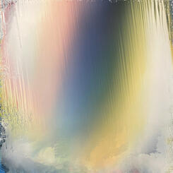 our theory 2022 acrylic on canvas 54 by 54 inches