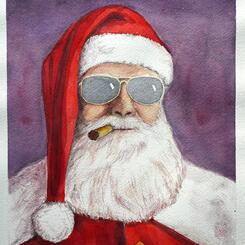 Santa - Recovering after the big day