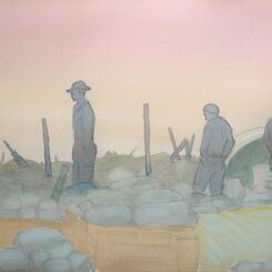 Morning Light on the Firebase