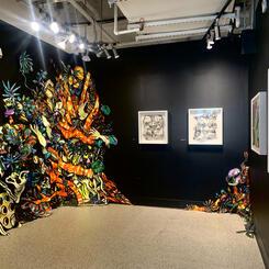 Installation View - Solo show at Studios of Key West, 2022