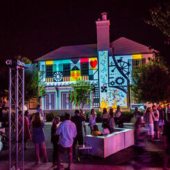 Carnival Love Wall - Alys Beach