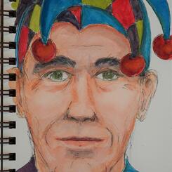 Self-Portrait as a Jester