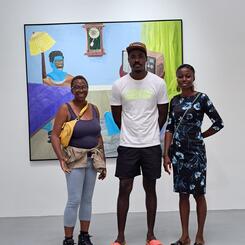 Denée Barr Artist Interviews and Artist Studio Visits WORLDFAZE Accra, Ghana, September 2023 