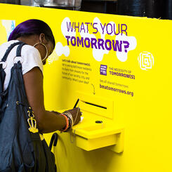 Sharing ideas for tomorrow(s) at Lexington Market