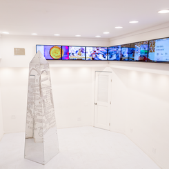 Lack Loop (7 Channels) - Installation View at PWA