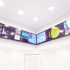 Lack Loop (7 Channels) - Installation View at PWA