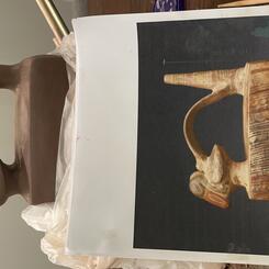 Historical recreation in process