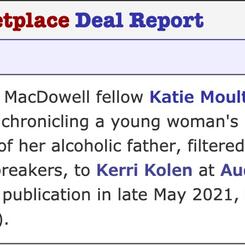 DDC Publishers Marketplace announcement