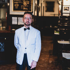 Waiter, Madrid, from Street Portraits