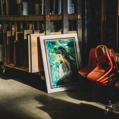 Painting of a Girl, from Second Chance