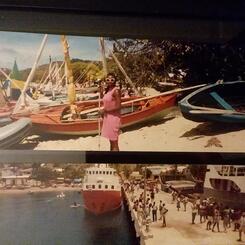 Fine Art and Documentary Photographer Denée Barr on Location Bequia Easter Regatta, St. Vincent and the Grenadines April 1991 