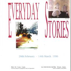Denée Barr Everday Stories Ikon Gallery Group Touring Exhibit Flier UK May 1995 - May 1996 