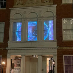 Projections at the Peale Photo