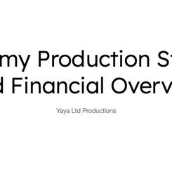 Dummy Production Overview 