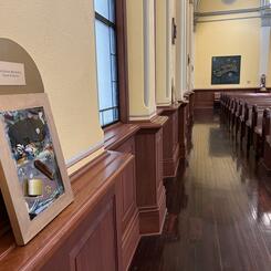 Jesus Pieces installed in the Marikle Chapel of the Annunciation
