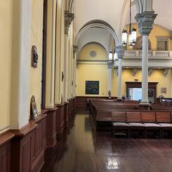 Jesus Pieces installed in the Marikle Chapel of the Annunciation