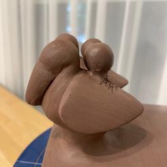 Historical recreation in process