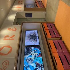 Wall of Wonder in the Patricia and Mark Joseph Education Center of the BMA