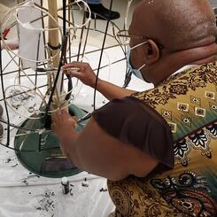 Sheila Makes a Lantern for the Lantern Parade 2023