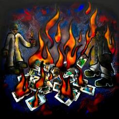 LIGHT MY FIRE!!! LP cover