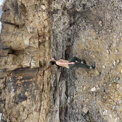 First encounter with local clay in situ