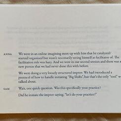 Anna, Sam, Chloë second page