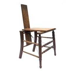 Narrow back chair