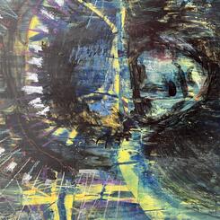 Christ figure Close up with Aura