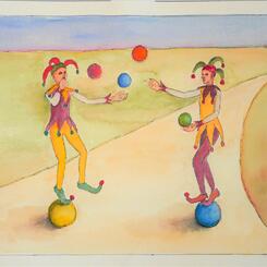 Juggling Jesters Balancing