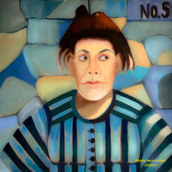 Modern Art Meets Cubism - At the Asylum - Melanie Mackenzie