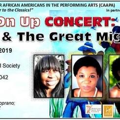 Denee Barr Vocalist Movin' On Up Women & The Great Migration Concert Coalition for African Americans in the Performing Arts (CAAPA) 
