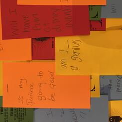 The Oracle - Detail of Petition Slips