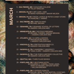 TAP OUT Spring 2019 Tour Poster