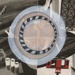 Black and White Button