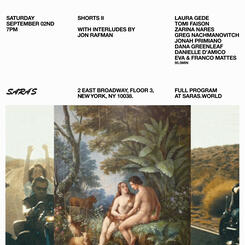 Scrap Yard Screenings Shorts Block II Flyer