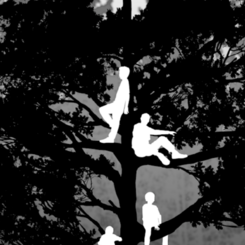 Boys In Tree