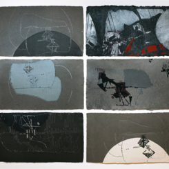 Shadows I, II, III, IV, V, VI, 2015-2016