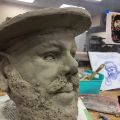 Roberto Lugo Jug in process